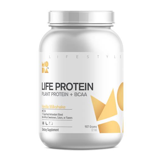 LIFE PROTEIN  (Plant Protein + BCAA, Vanilla Milkshake)