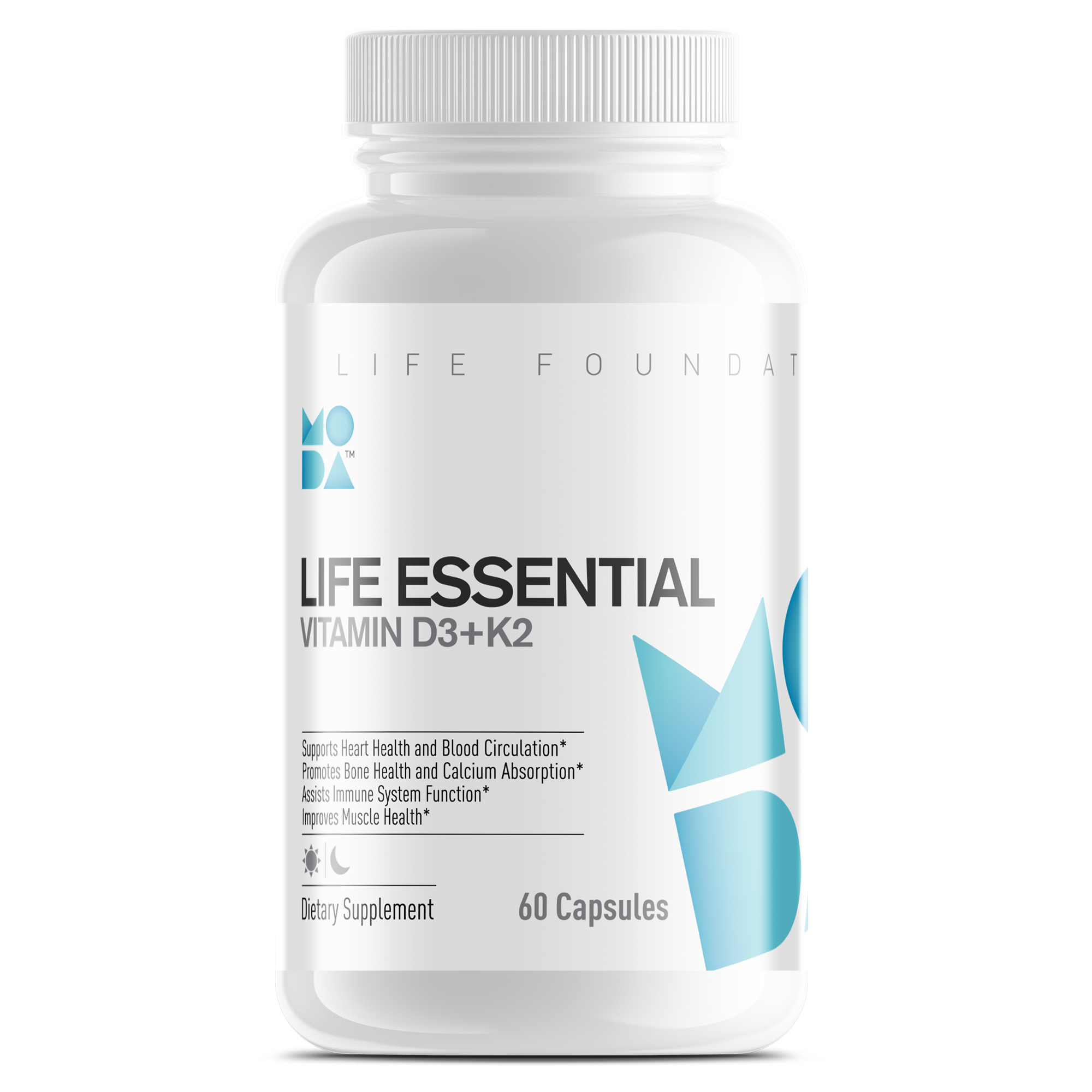 LIFE ESSENTIAL (Vitamin D3+K2 - NSF Certified)