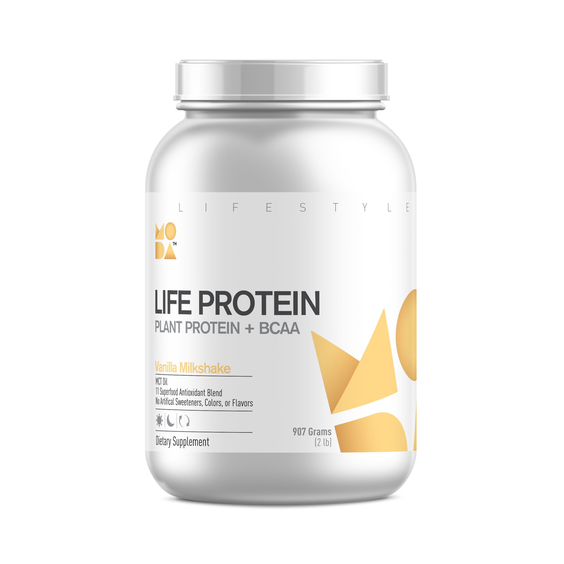 LIFE PROTEIN  (Plant Protein + BCAA, Vanilla Milkshake)